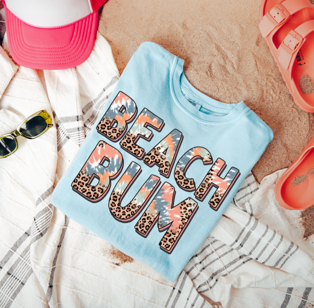Tiedye Beach bun