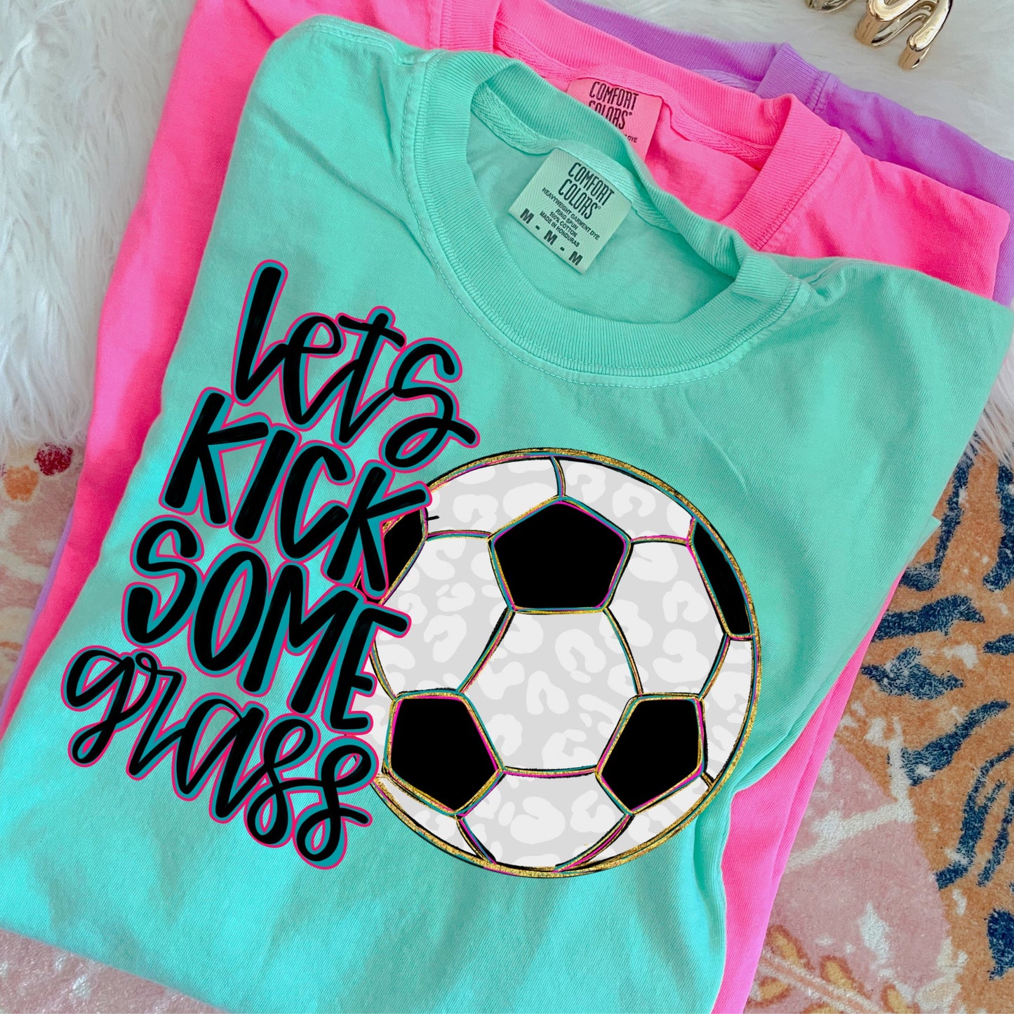 lets kick grass