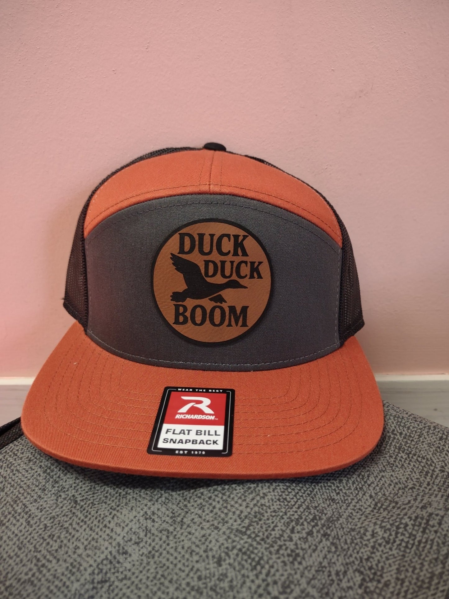 duck duck boom hat