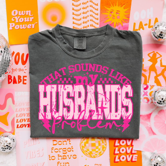 sounds like my husbands problem