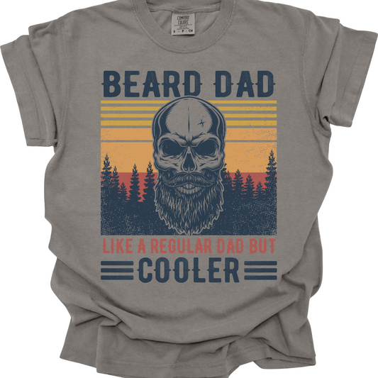 Beard dad like a regular dad but cooler
