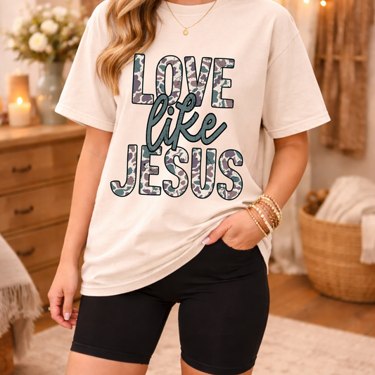 camo love like jesus