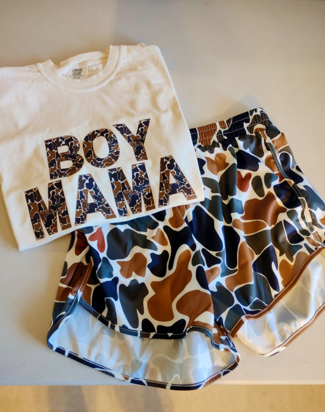 Camo mama/boy mom/mom of both