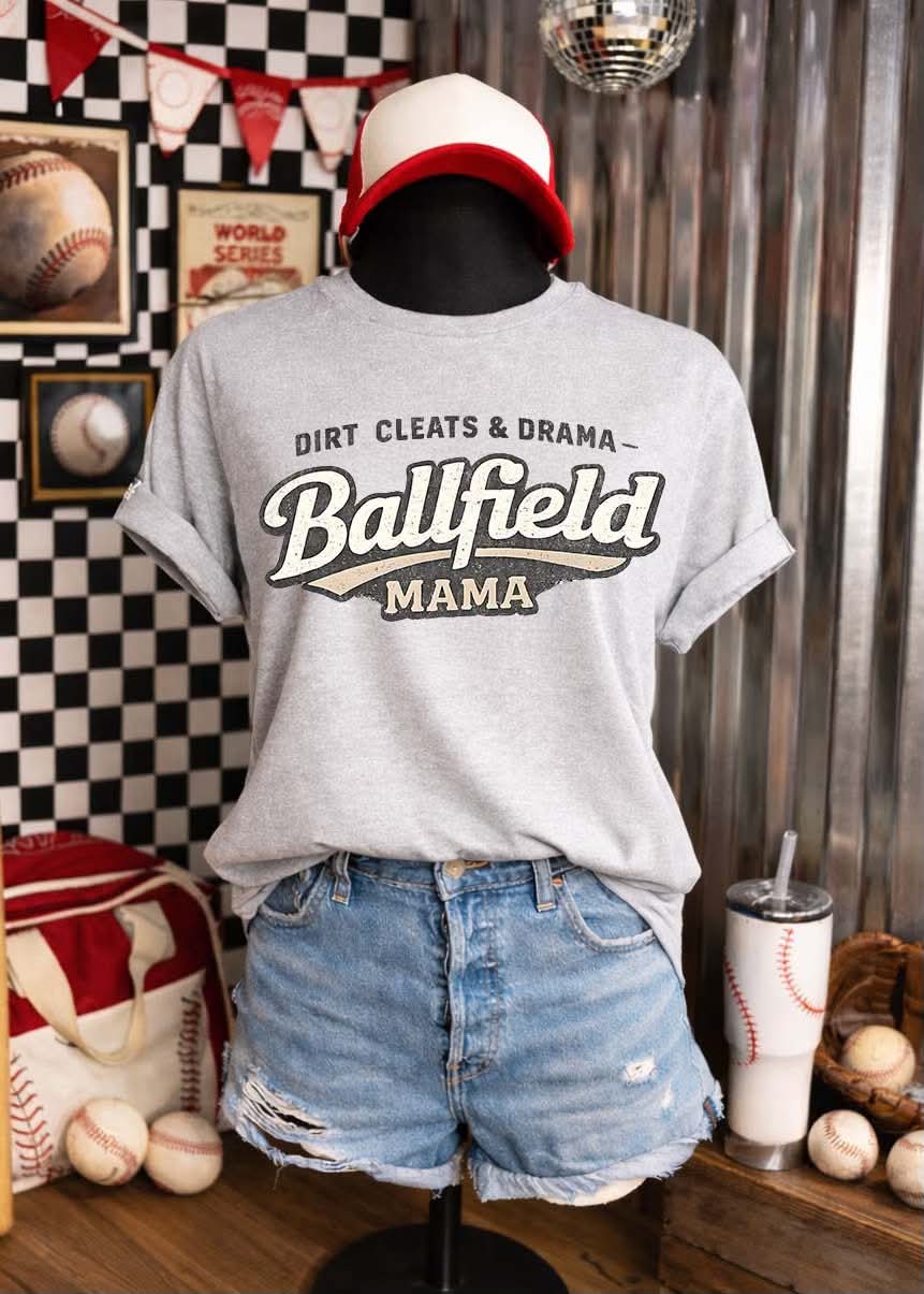 Ballfield mama tee
