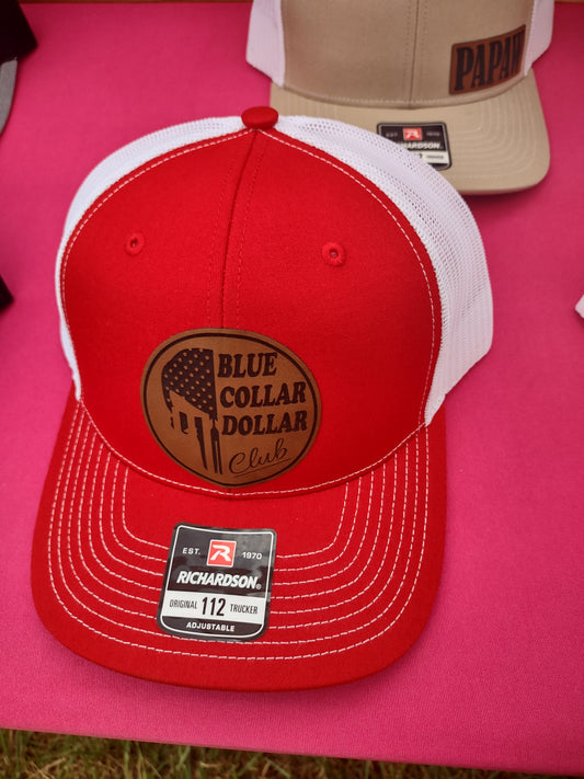 Blue collar dollar club hat