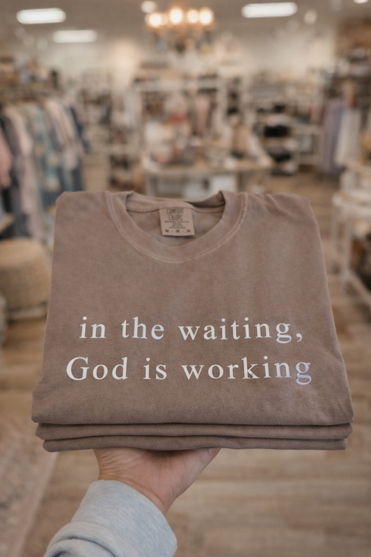 In the waiting