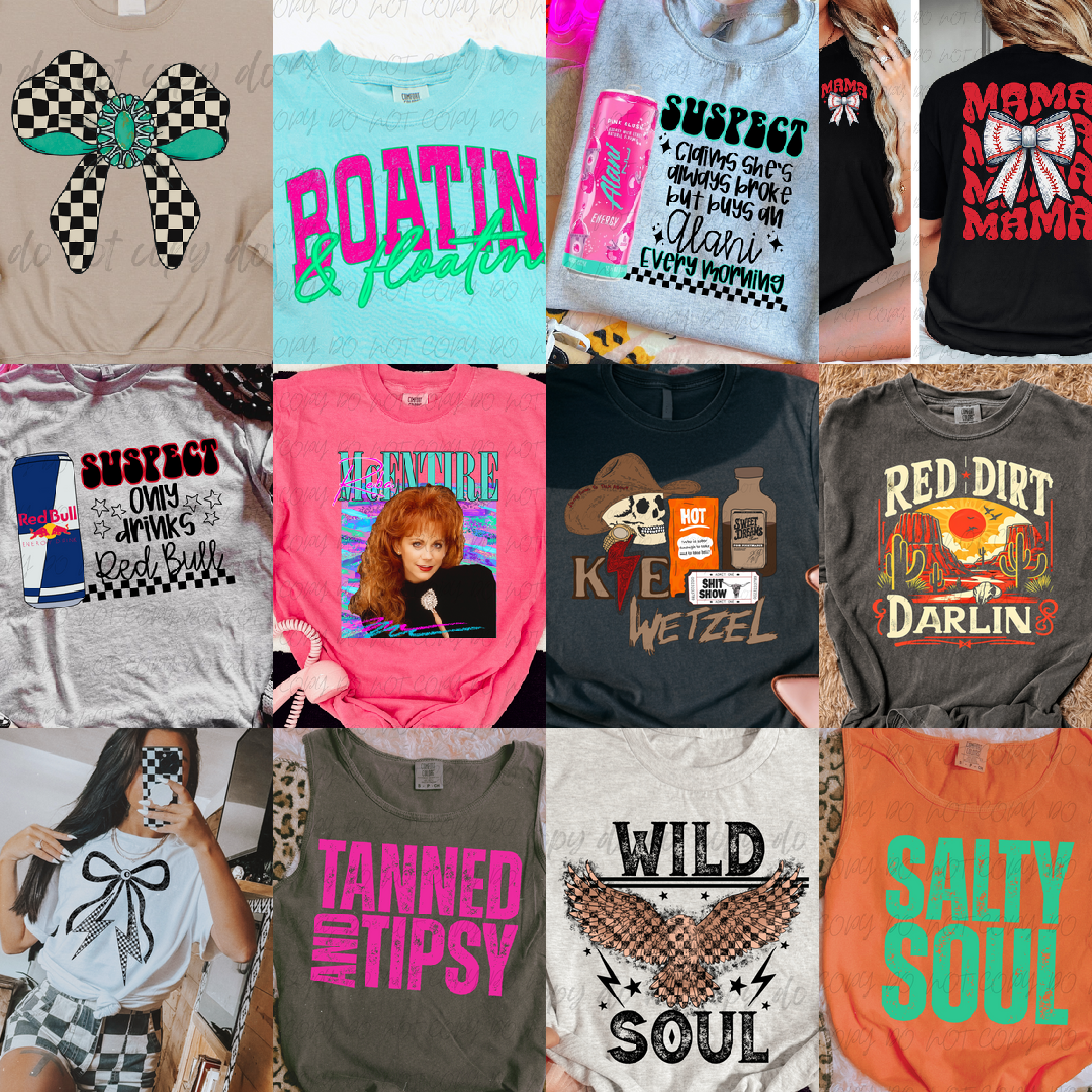 2 for $40 MYSTERY tees