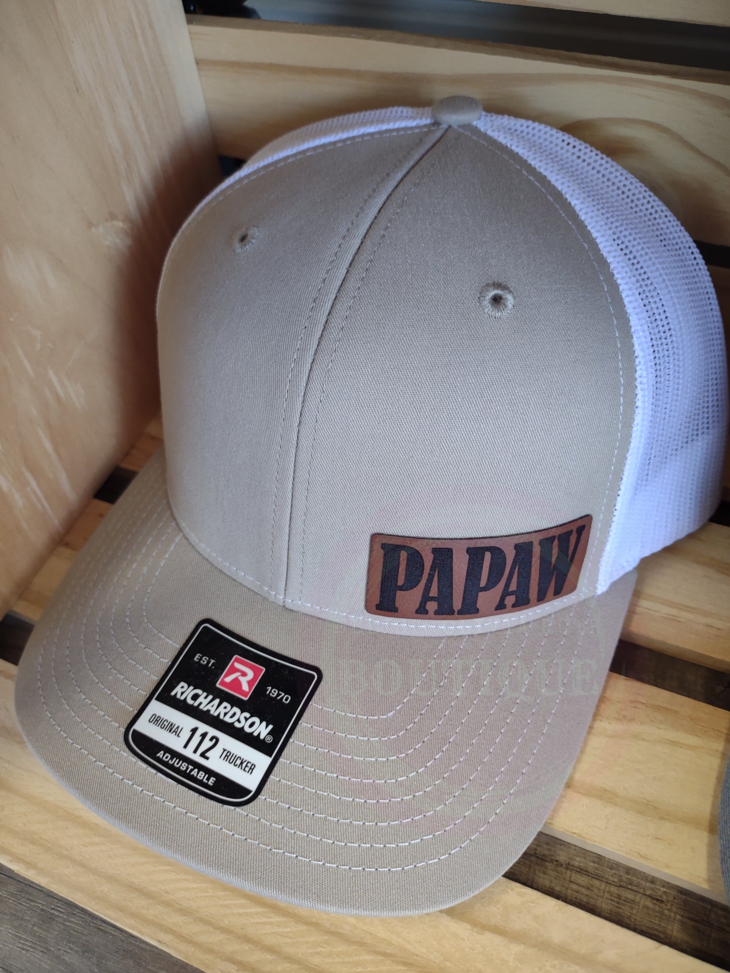 Papaw hat (side patch)