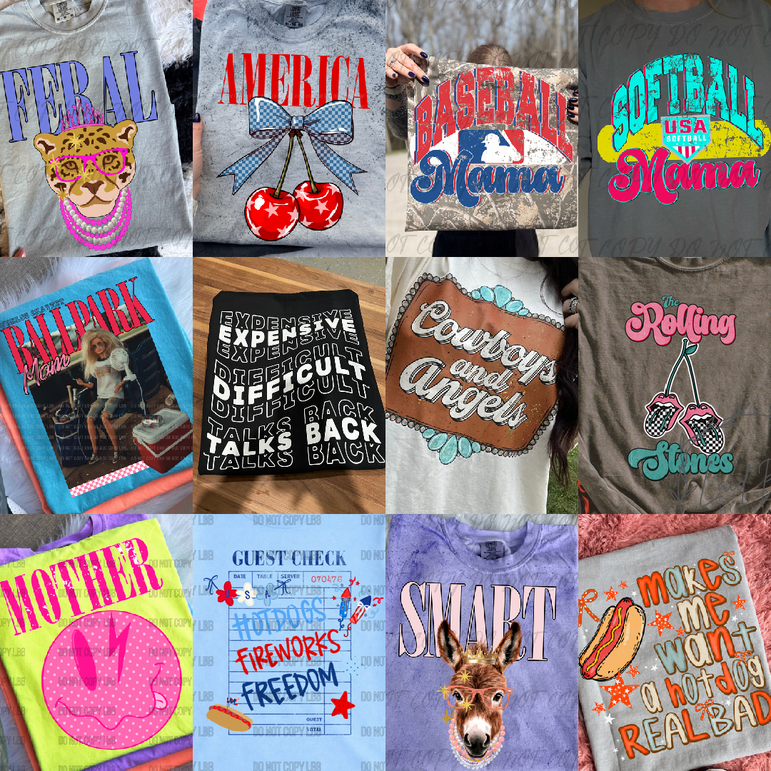 2 for $40 MYSTERY tees