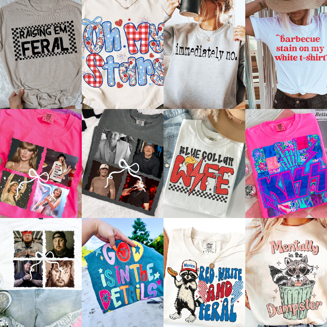 2 for $40 MYSTERY tees