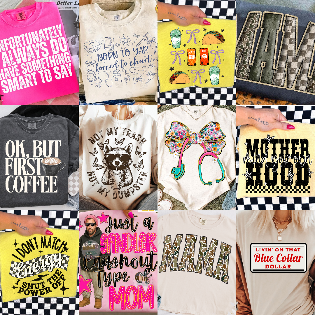 2 for $40 MYSTERY tees