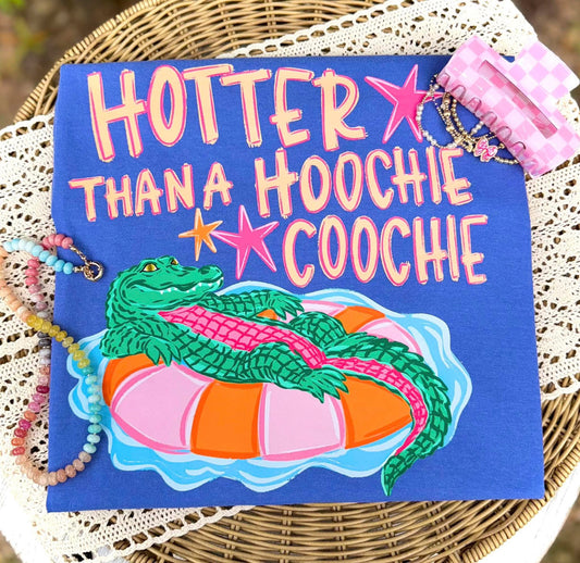 Hotter than a hoochie coochie (yellow)