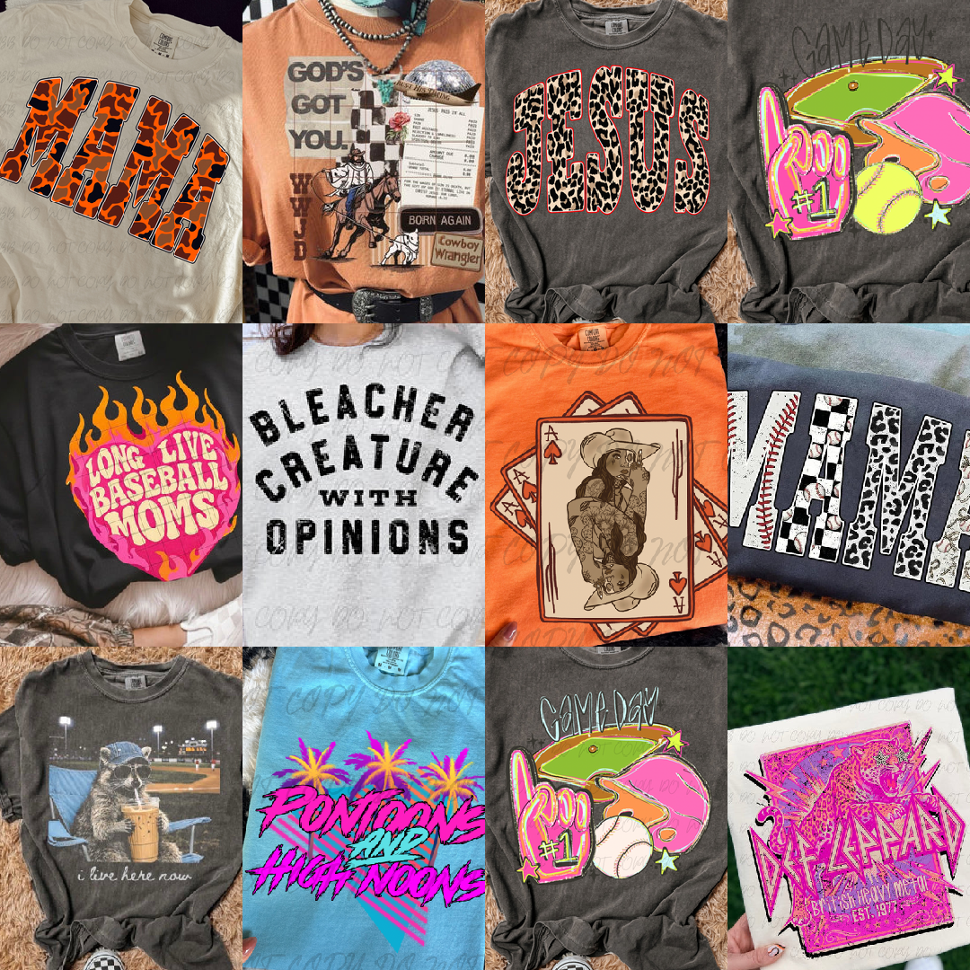 2 for $40 MYSTERY tees