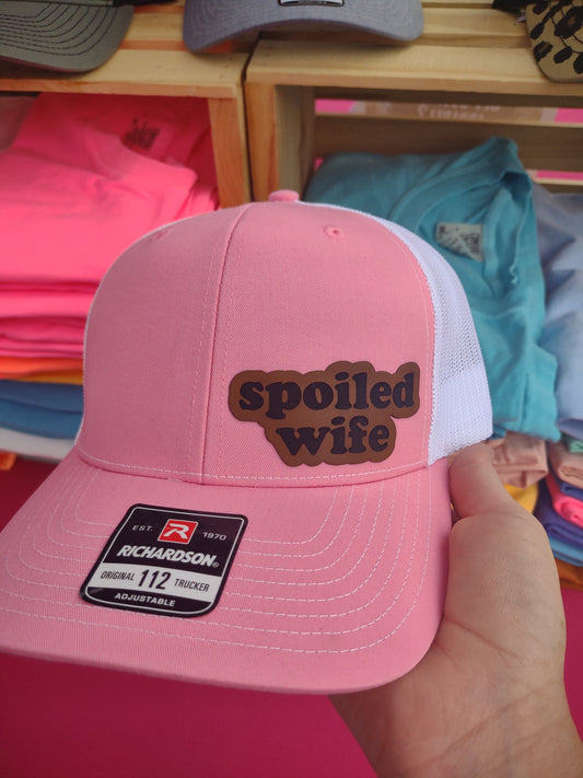 Spoiled wife hat (side patch)