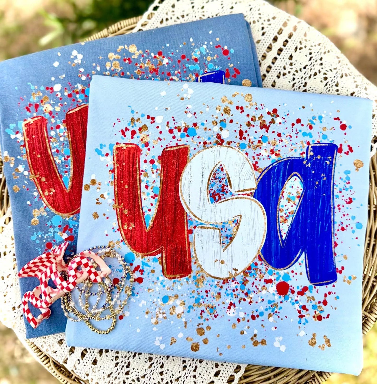 USA splatter