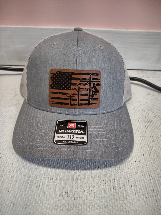 Lineman flag hat